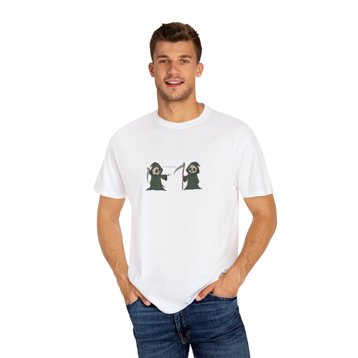 Cartoon Grim Reaper T-shirt