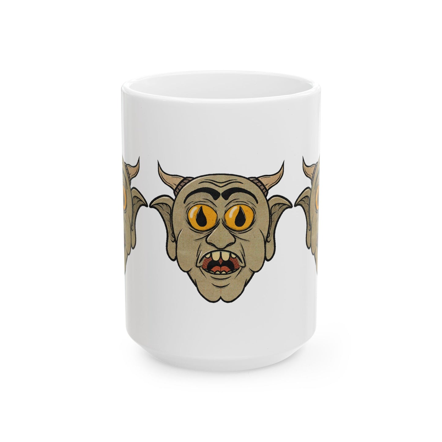 Mug - Cartoon Demon Head Design