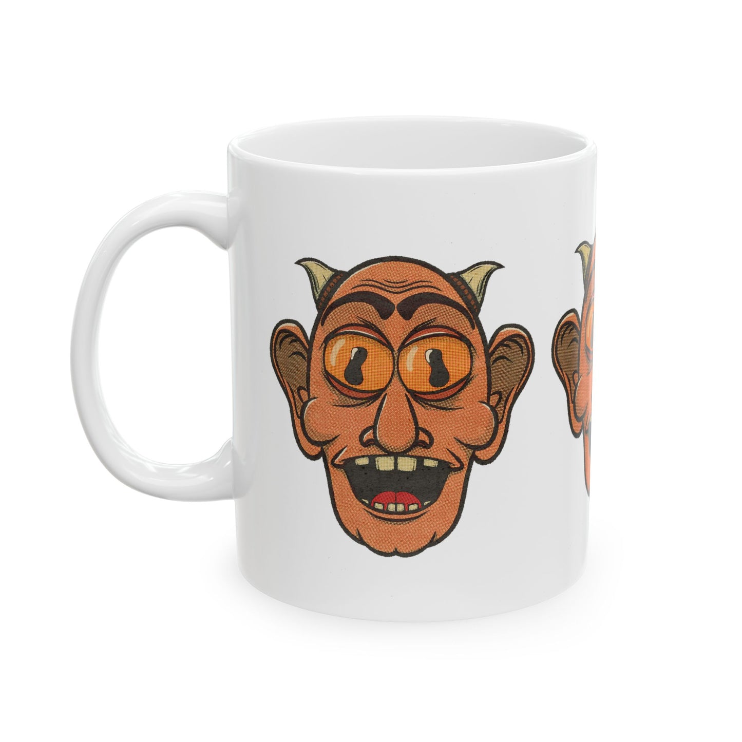 Mug - Cartoon Demon Head Design