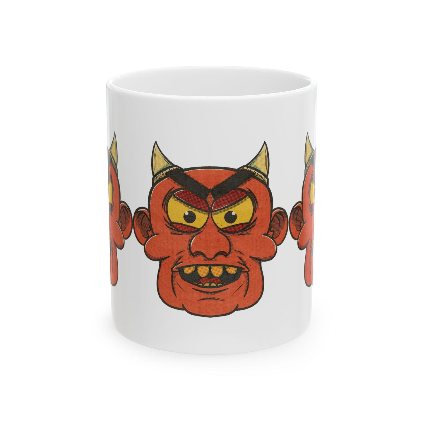 Mug - Cartoon Demon Head Design