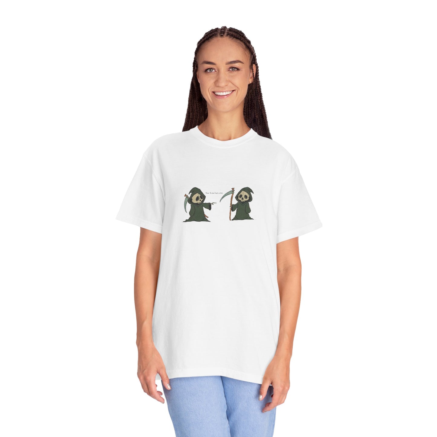 Cartoon Grim Reaper T-shirt