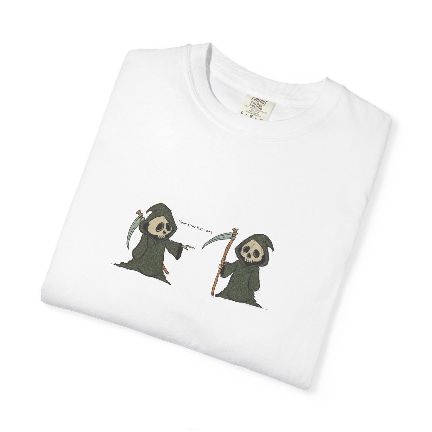 Cartoon Grim Reaper T-shirt