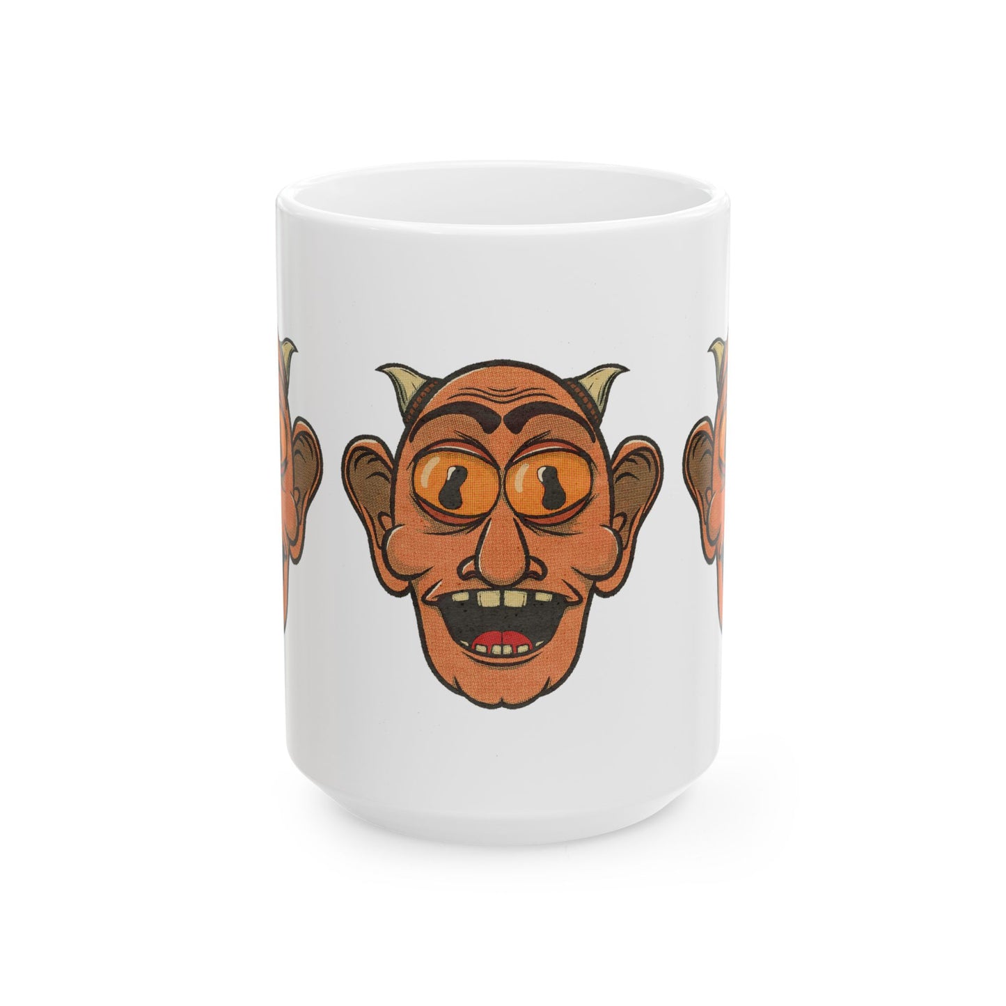 Mug - Cartoon Demon Head Design
