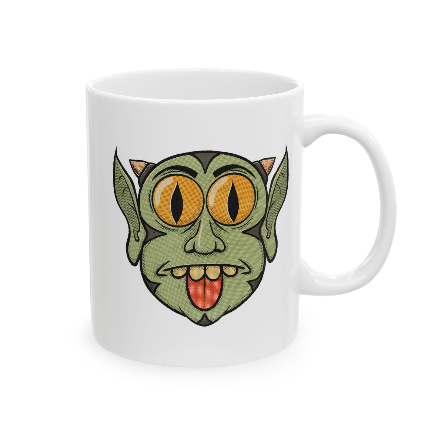 Mug - Cartoon Demon Head Design