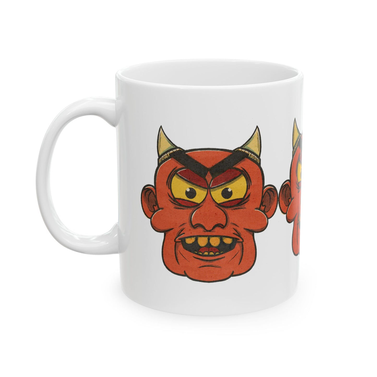 Mug - Cartoon Demon Head Design