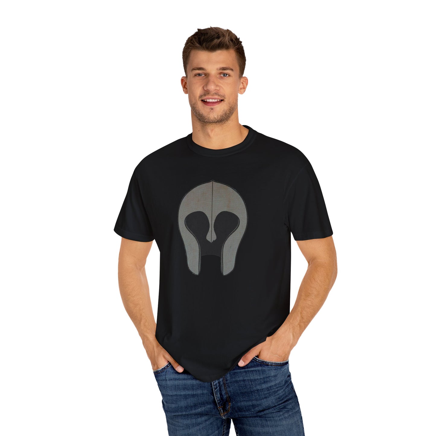 Cartoon War Helmet T-shirt