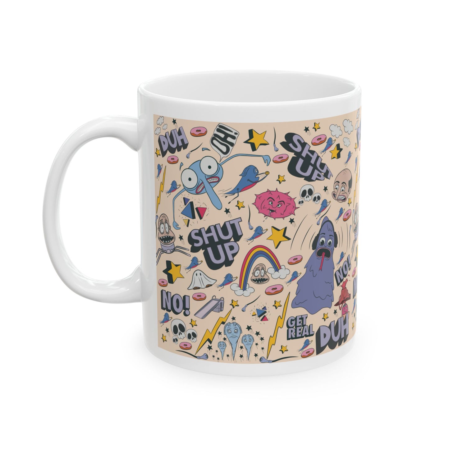 Fun Design Ceramic Mug, (11oz, 15oz)