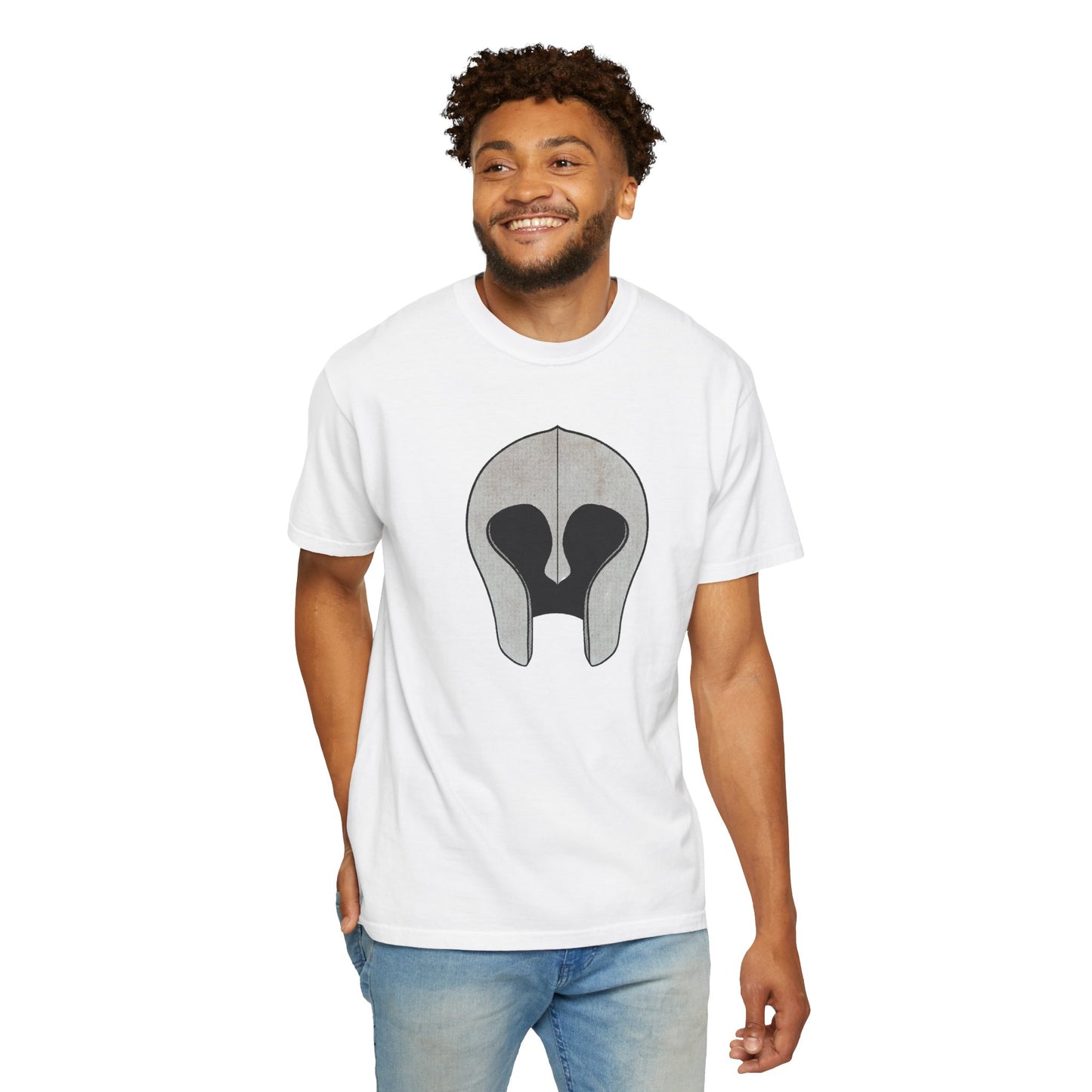 Cartoon War Helmet T-shirt