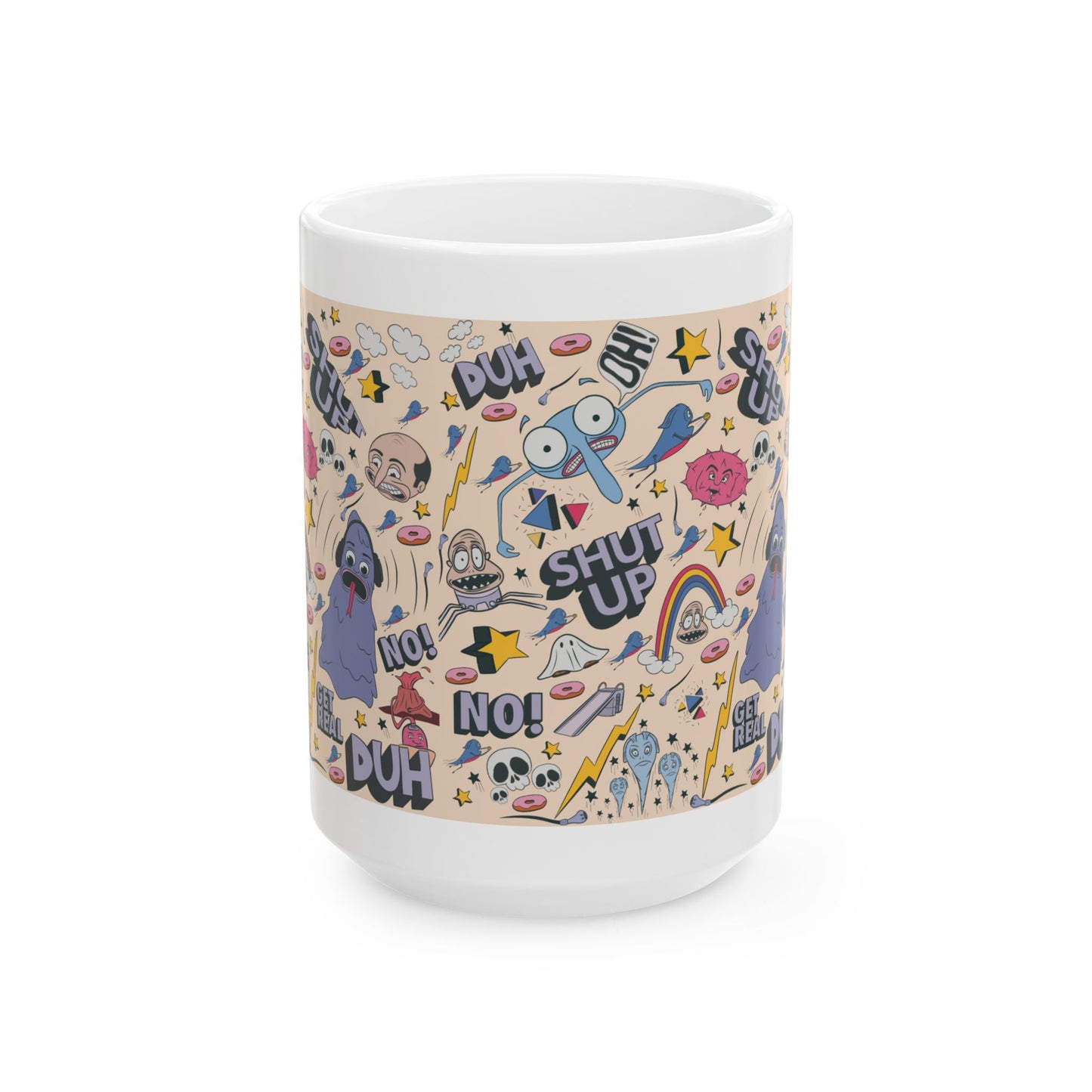 Fun Design Ceramic Mug, (11oz, 15oz)