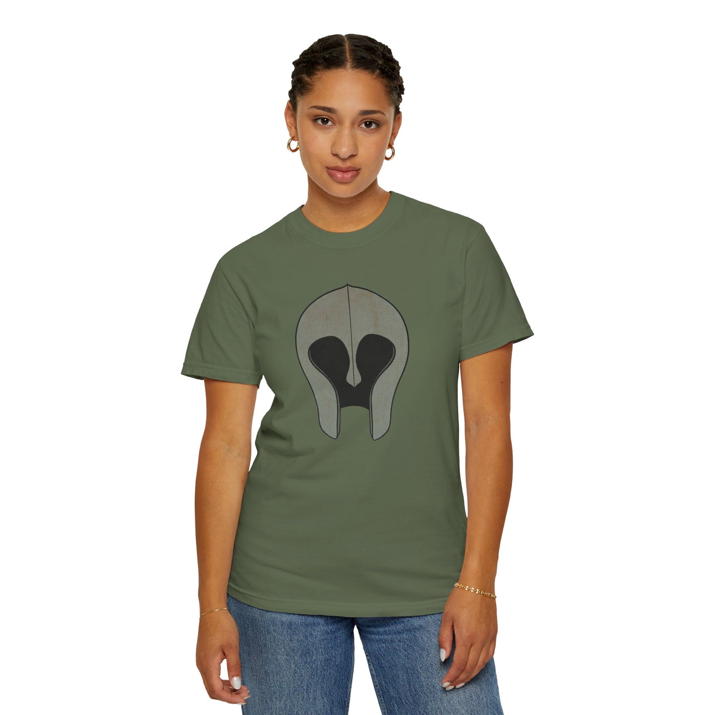 Cartoon War Helmet T-shirt