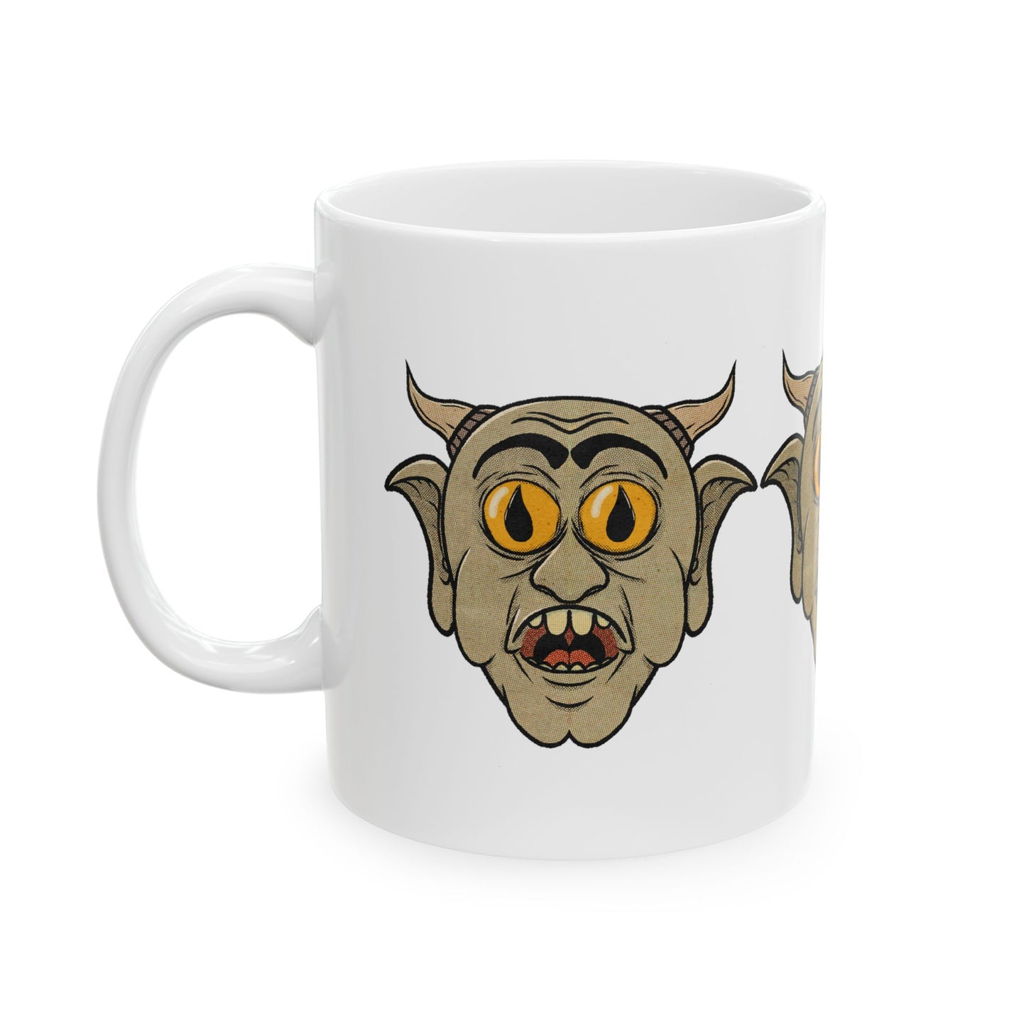 Mug - Cartoon Demon Head Design