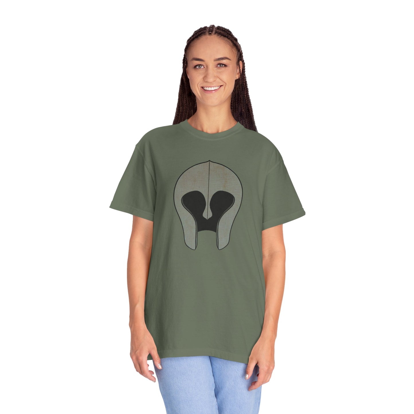 Cartoon War Helmet T-shirt
