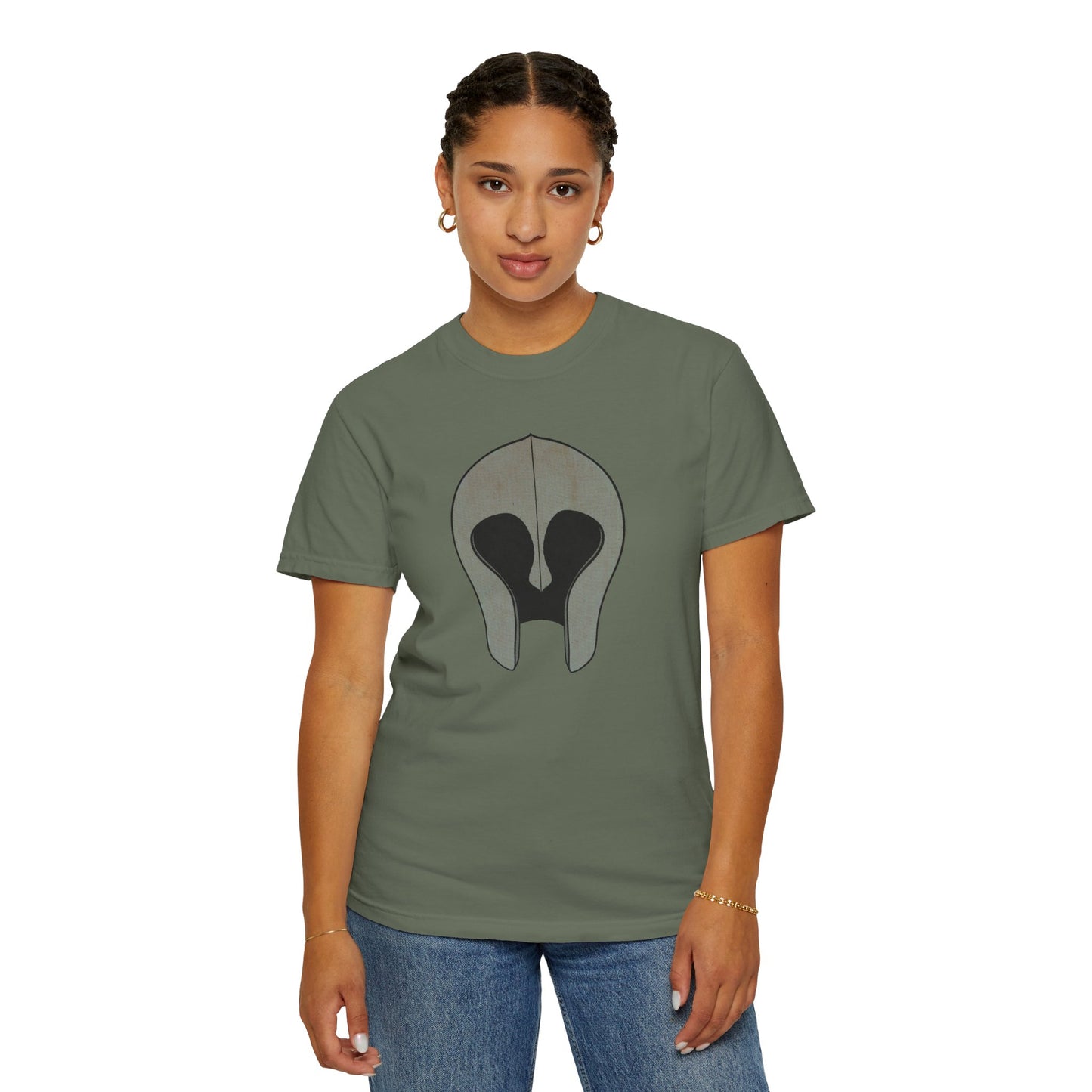 Cartoon War Helmet T-shirt