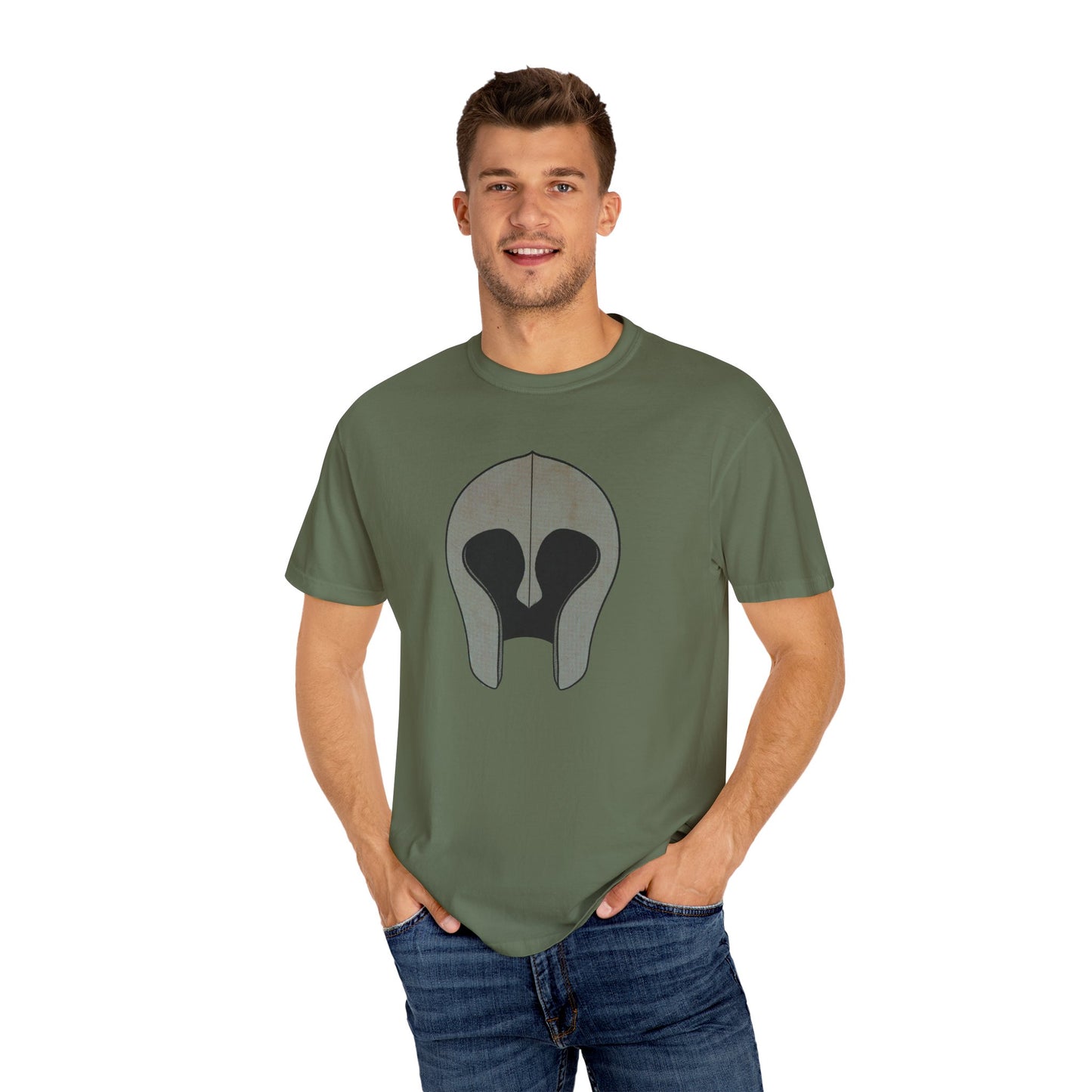 Cartoon War Helmet T-shirt