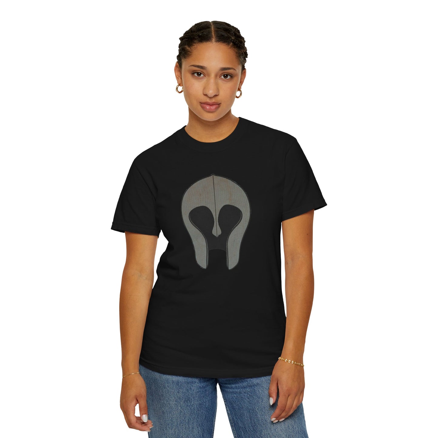 Cartoon War Helmet T-shirt