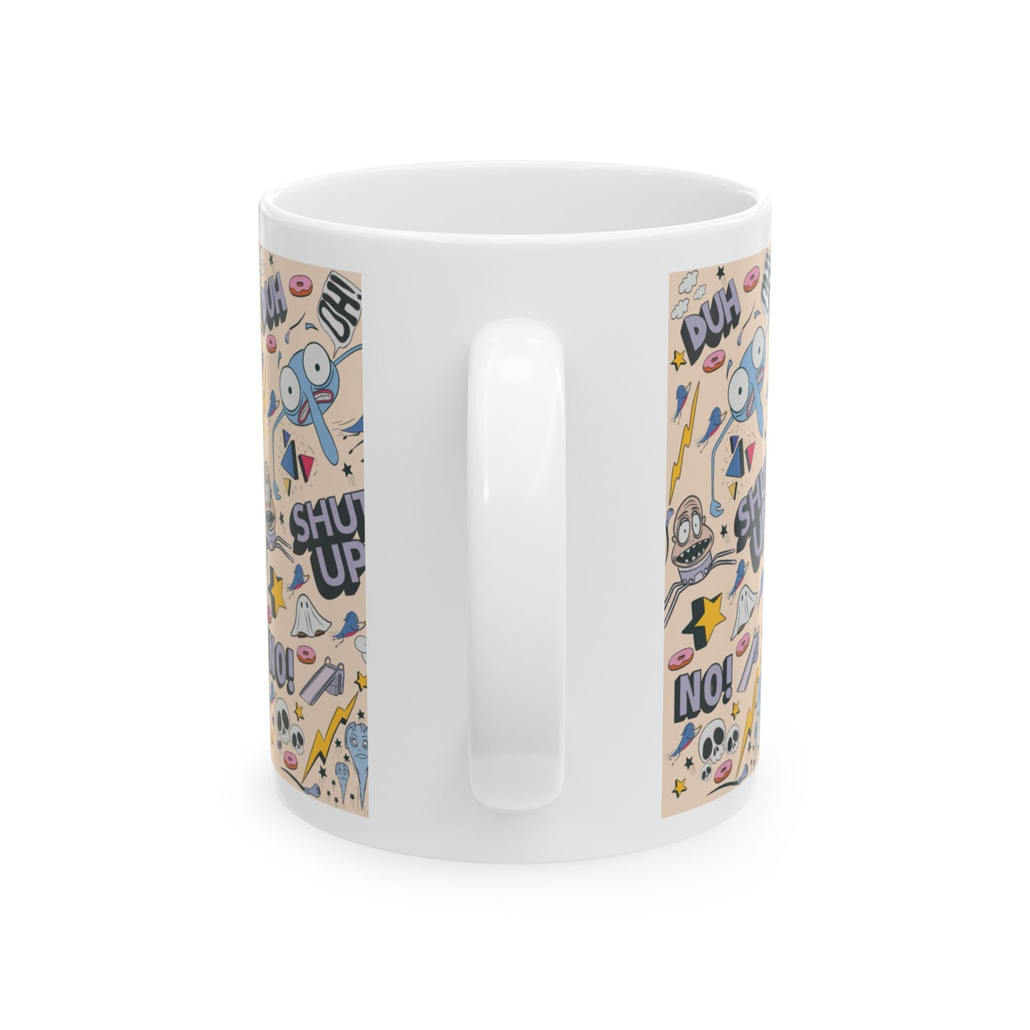 Fun Design Ceramic Mug, (11oz, 15oz)