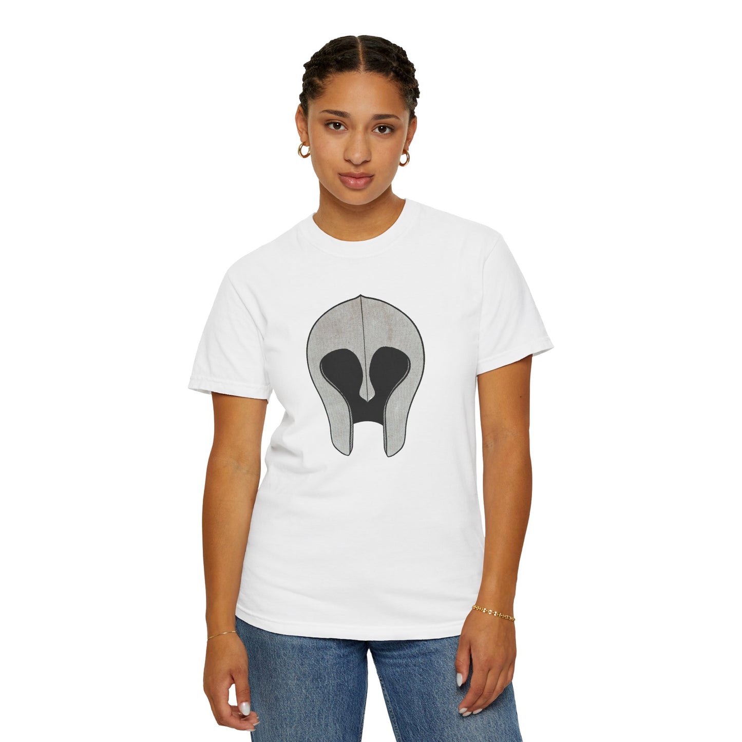 Cartoon War Helmet T-shirt