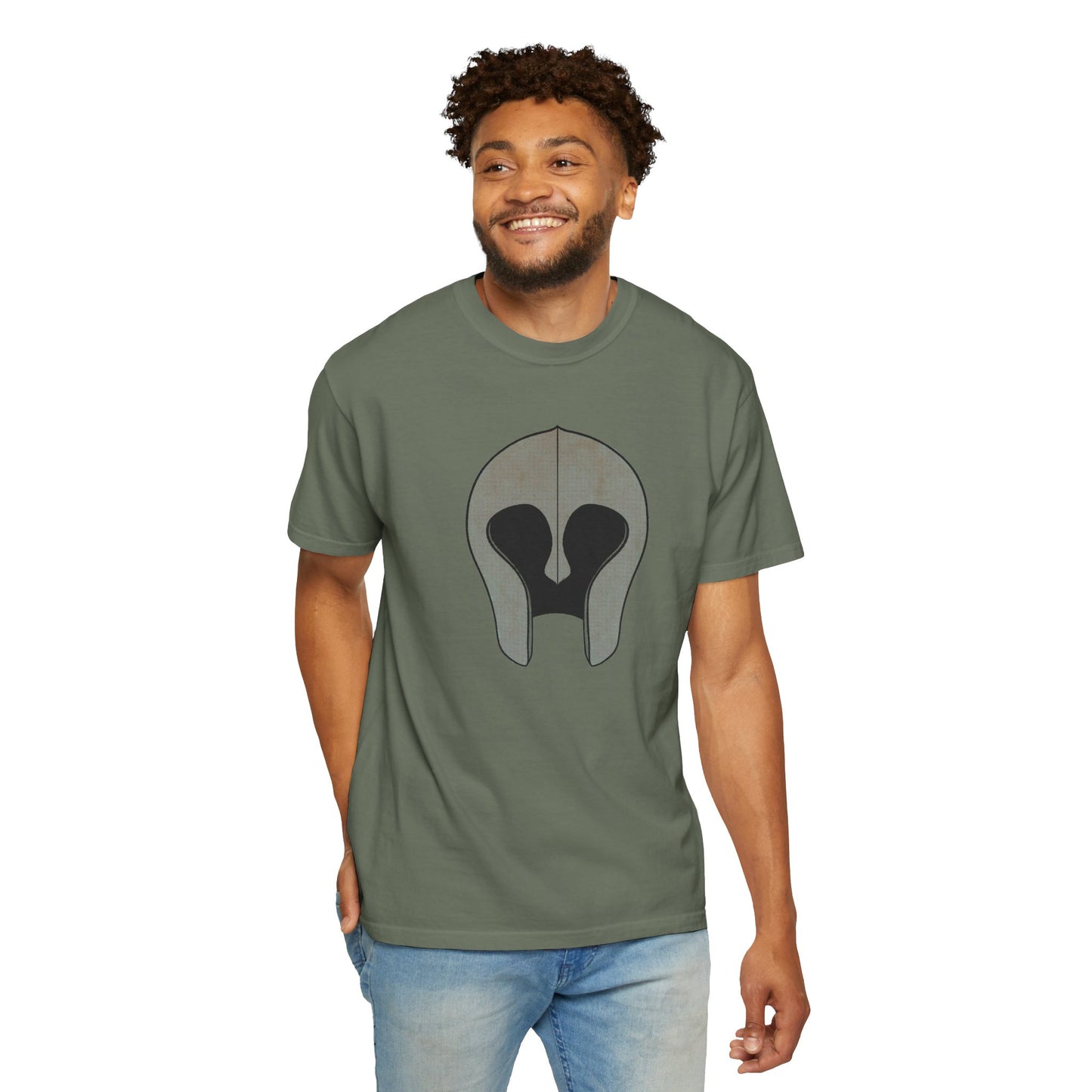 Cartoon War Helmet T-shirt