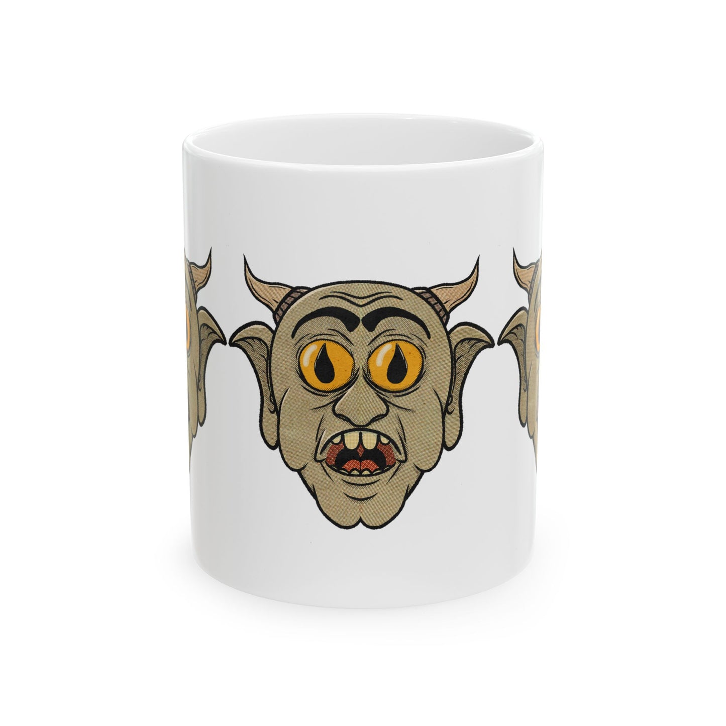 Mug - Cartoon Demon Head Design