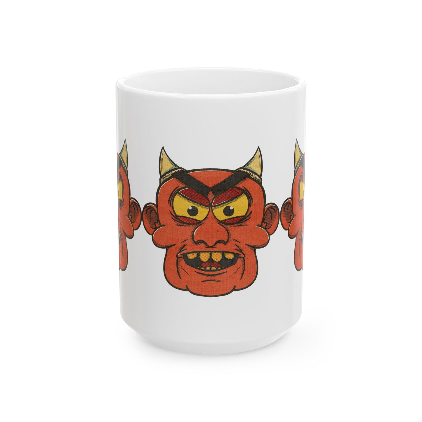 Mug - Cartoon Demon Head Design