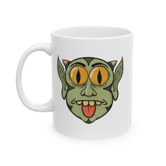 Mug - Cartoon Demon Head Design
