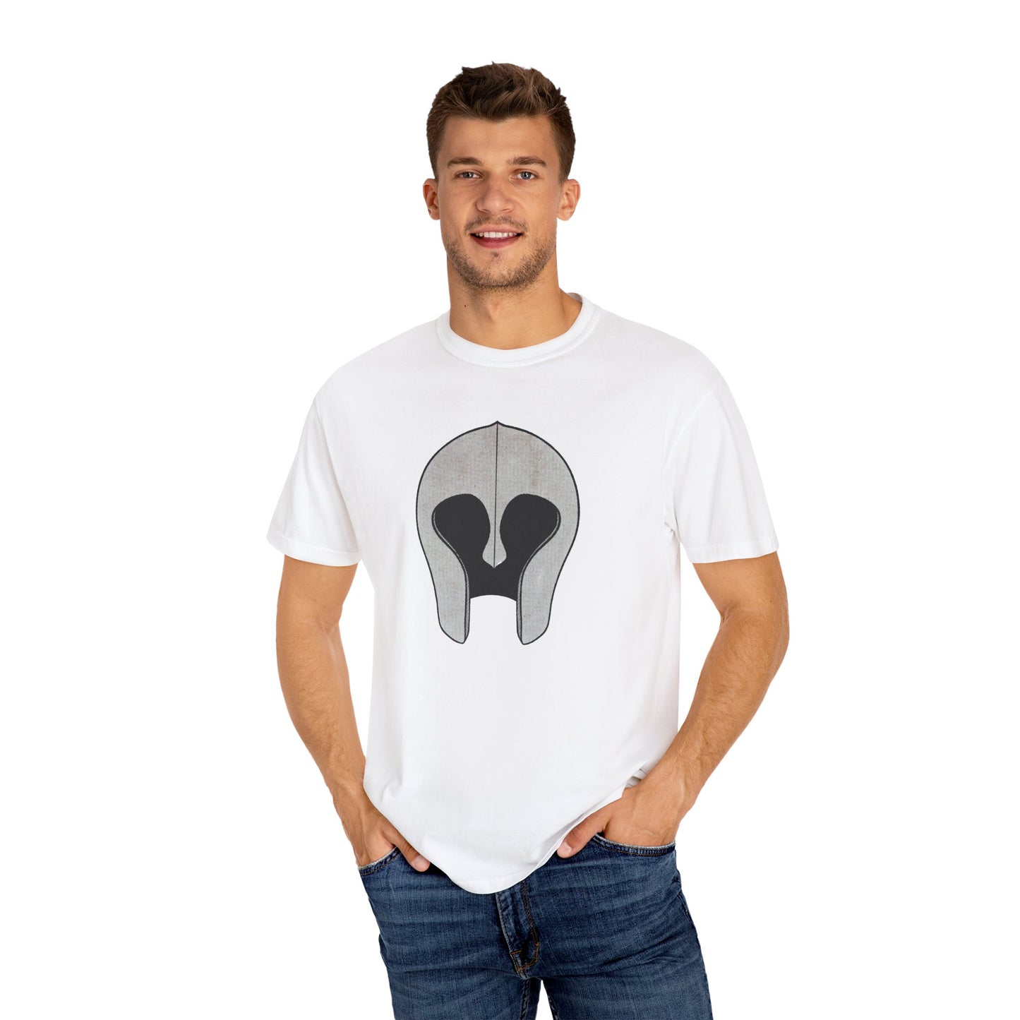 Cartoon War Helmet T-shirt