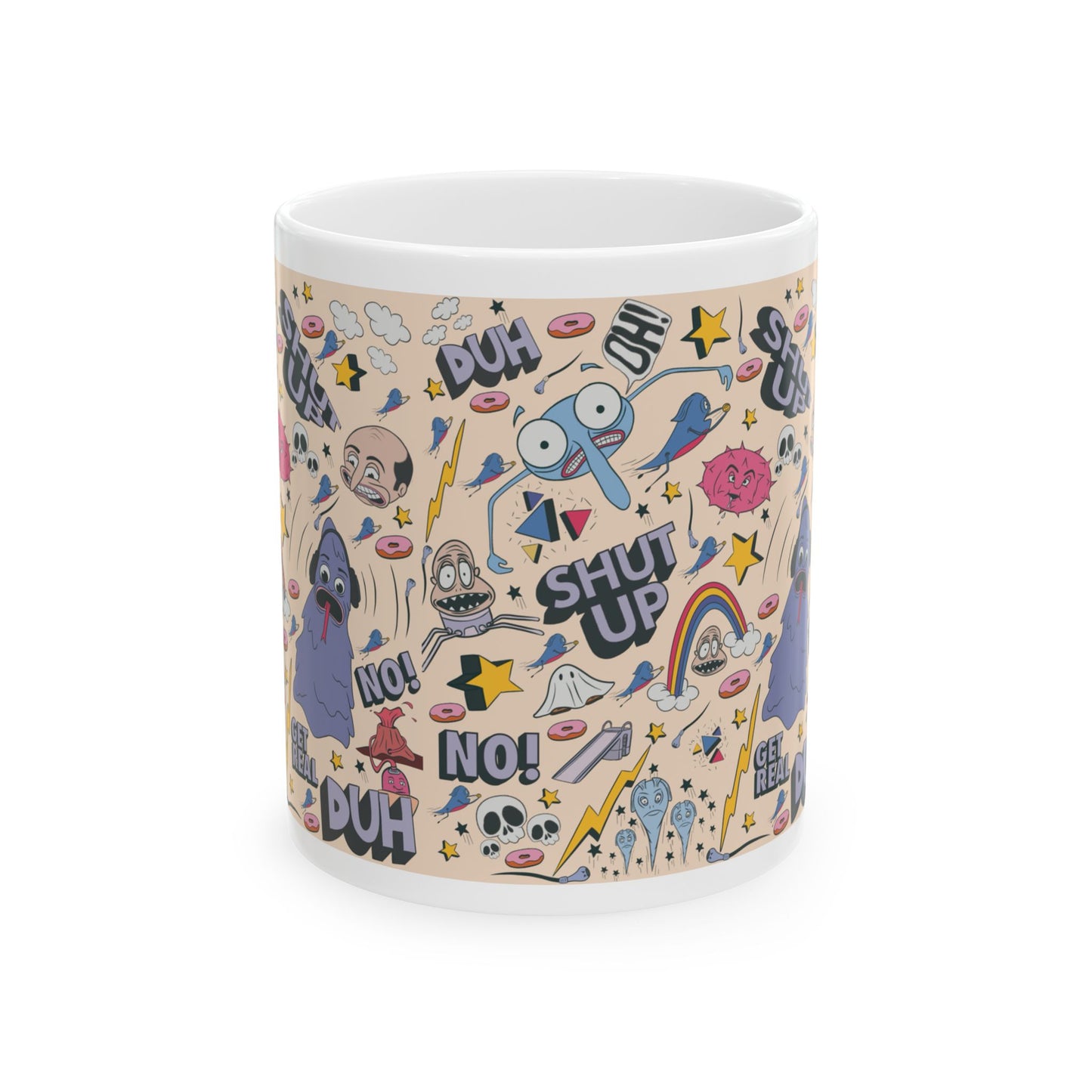 Fun Design Ceramic Mug, (11oz, 15oz)