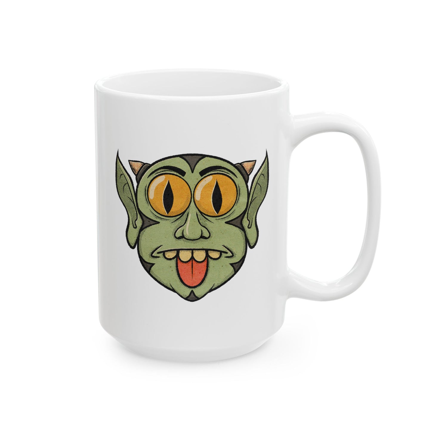 Mug - Cartoon Demon Head Design
