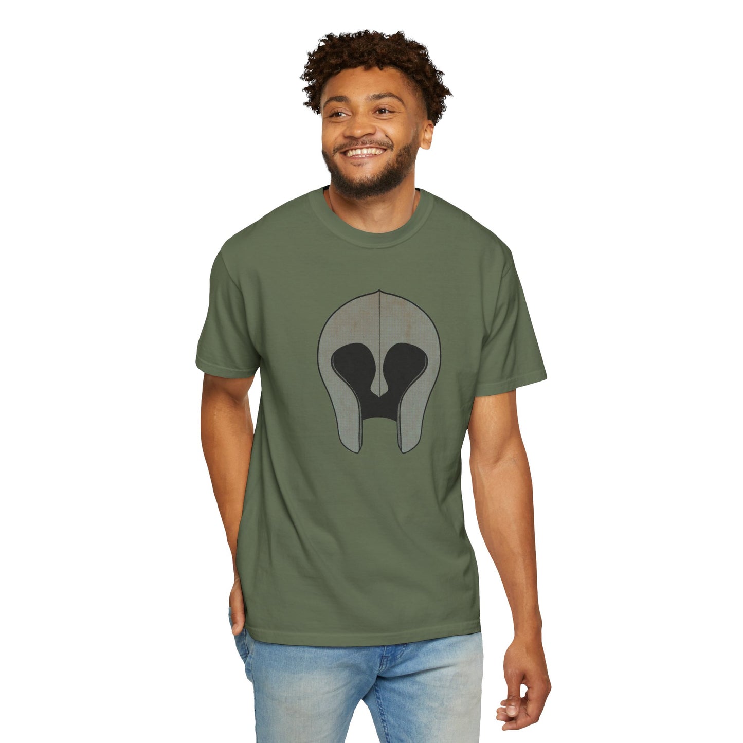 Cartoon War Helmet T-shirt