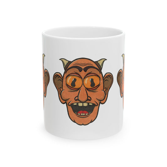 Mug - Cartoon Demon Head Design
