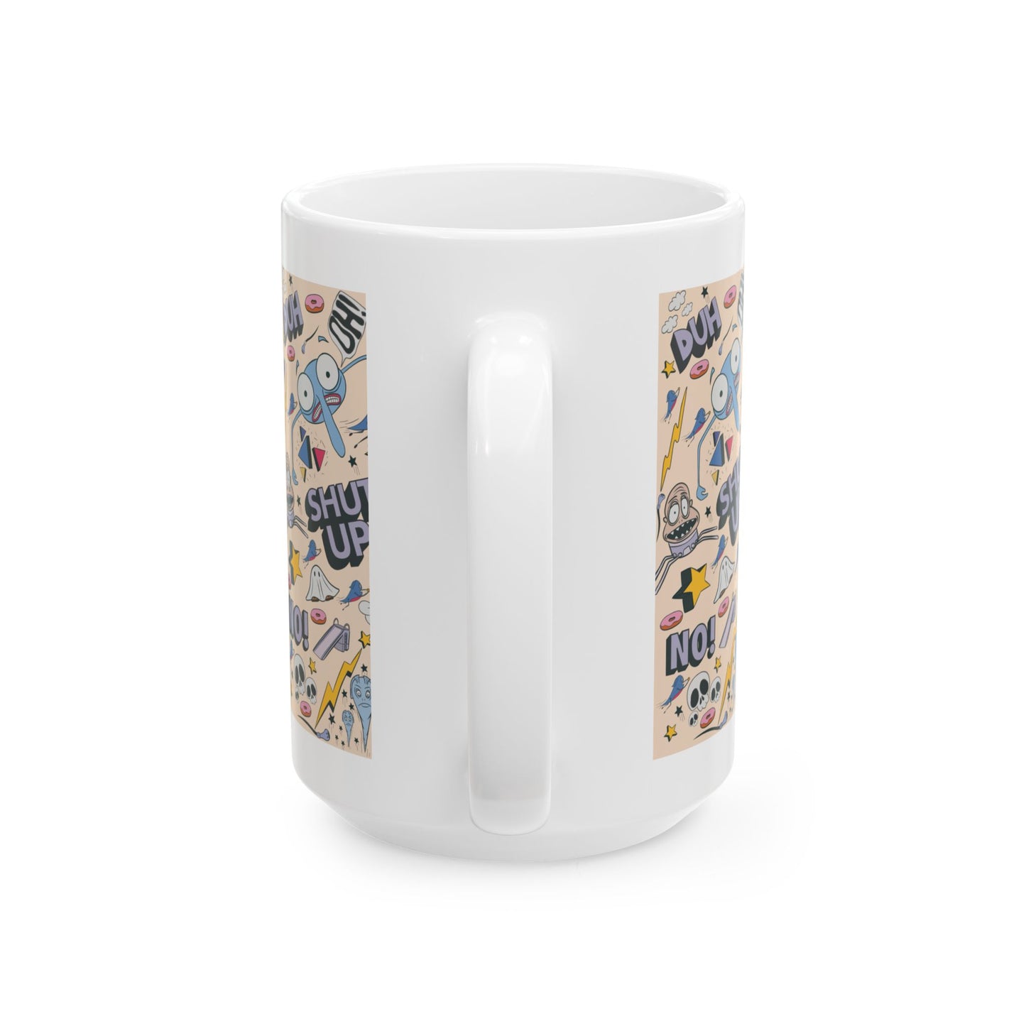 Fun Design Ceramic Mug, (11oz, 15oz)